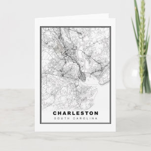 Charleston Map Card