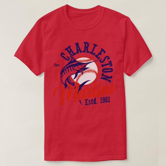 Charleston Marlins T-Shirt (Design Front)