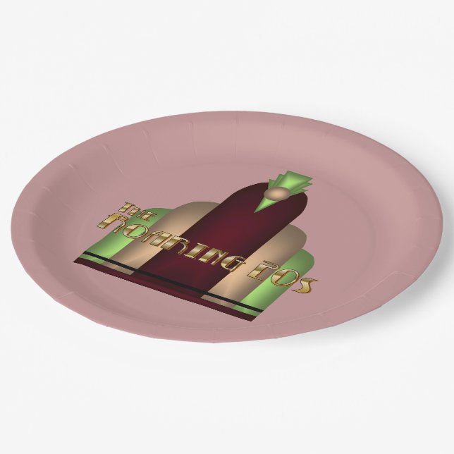 Charleston Paper Plate (Angled)