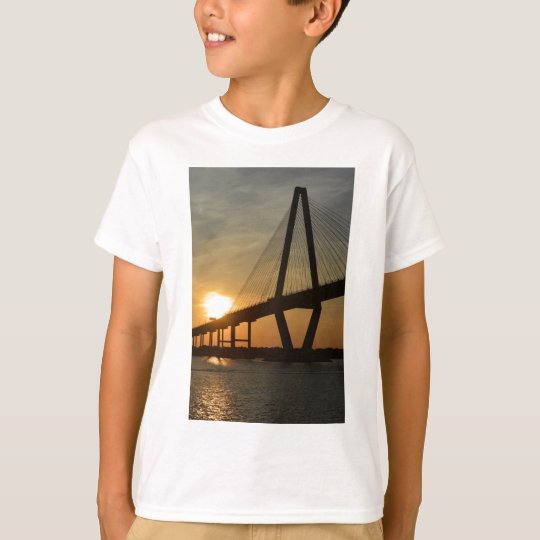 Charleston Ravenel Bridge Sunset T-Shirt