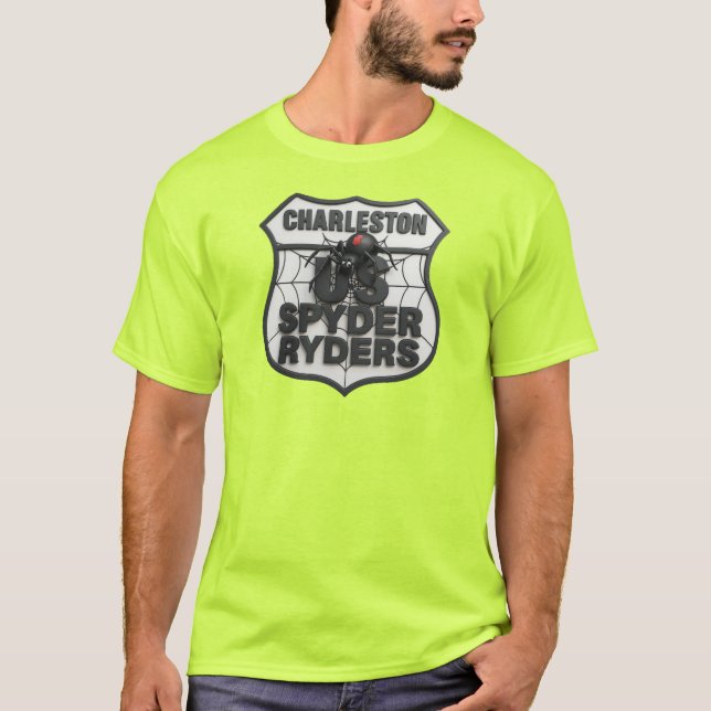 Charleston SC Chapter - 3D Logo 2 Front T-Shirt (Front)