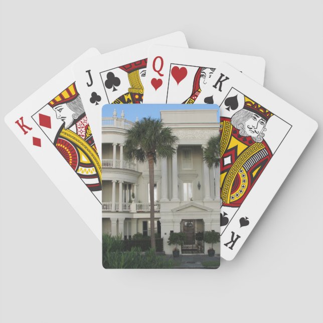 Charleston SC Historic Home Playing Cards (Back)