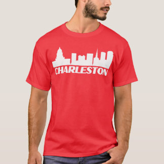 Charleston Skyline Black T-Shirt