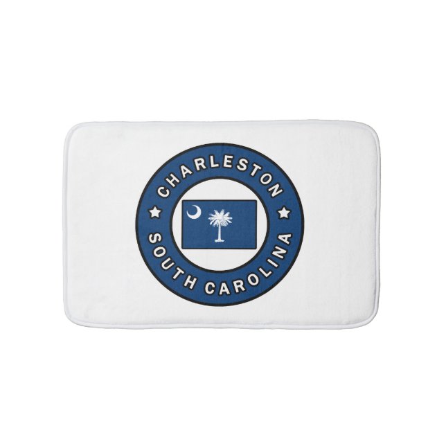 Charleston South Carolina Bath Mat (Front)
