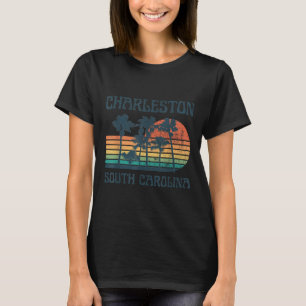 Charleston South Carolina Beach Summer Vacation Vi T-Shirt