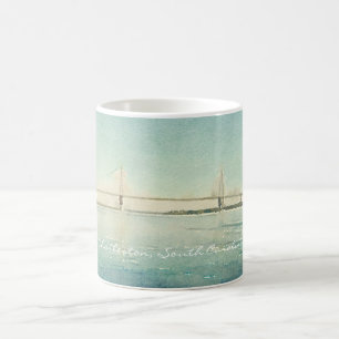 Charleston South Carolina Bridge Watercolor Cup