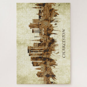Charleston South Carolina Cityscape Jigsaw Puzzle