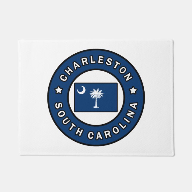 Charleston South Carolina Doormat (Front)