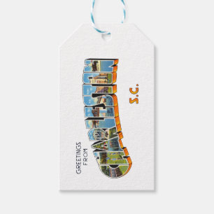 Charleston South Carolina Gift Tags