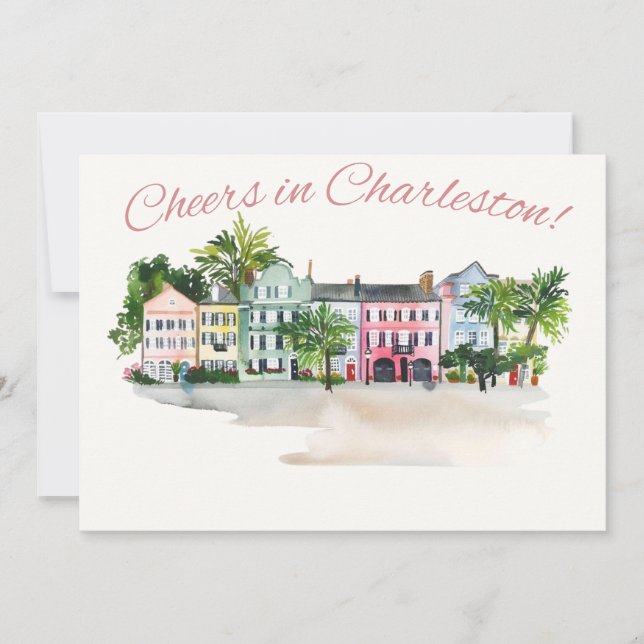 Charleston South Carolina Invitation (Front)