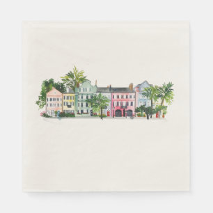 Charleston South Carolina Napkin