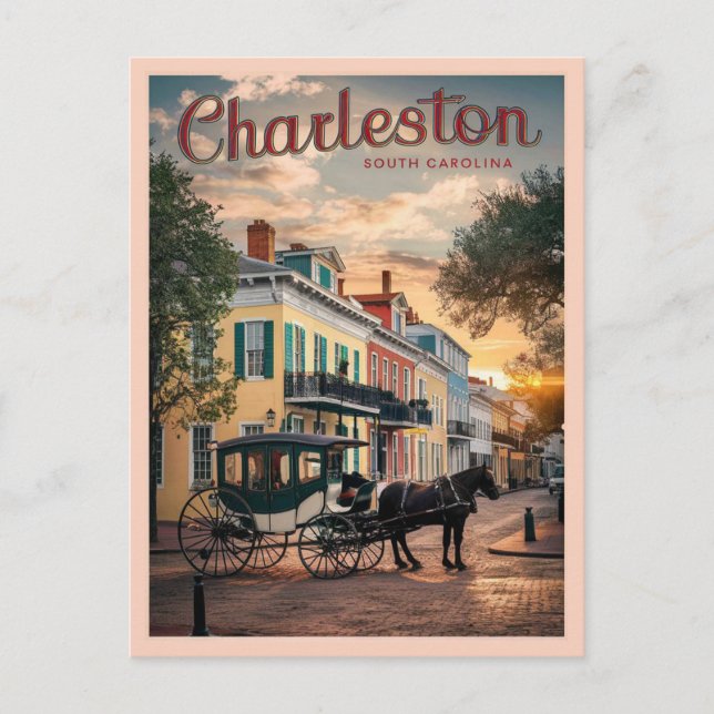 Charleston, South Carolina  Postcard (Front)
