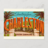 Charleston South Carolina Postcard