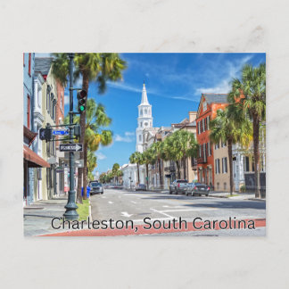 Charleston, South Carolina Postcard Souvenir
