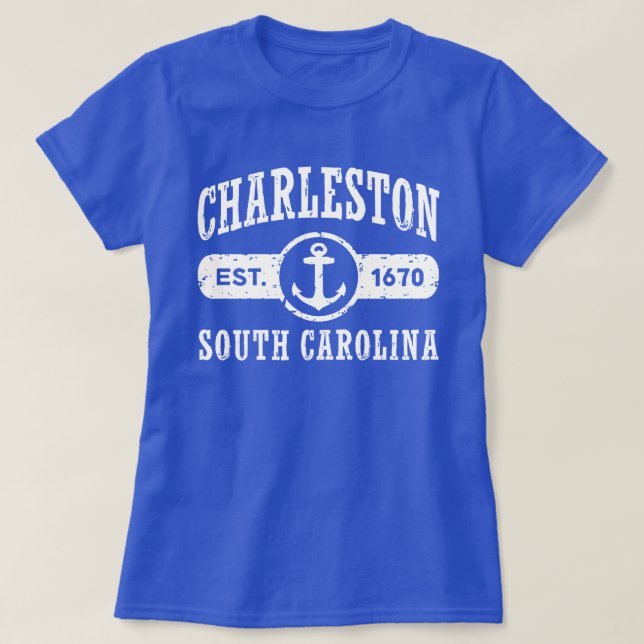 Charleston South Carolina T-Shirt (Design Front)