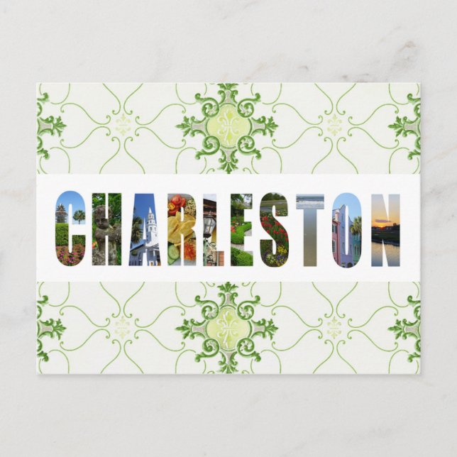 Charleston South Carolina Travel Photos Postcard (Front)