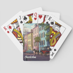Charleston South Carolina Travel Playing Cards