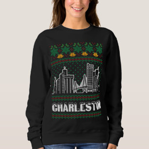 Charleston South Carolina Ugly Christmas Sweatshirt
