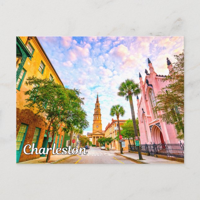 Charleston, South Carolina, United States Postcard (Front)