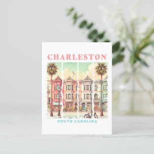 Charleston, South Carolina – Vintage King Street Postcard