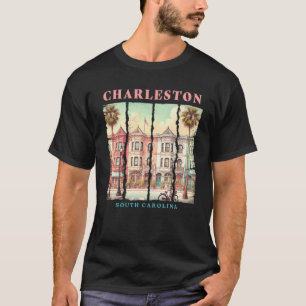 Charleston, South Carolina – Vintage King Street T-Shirt