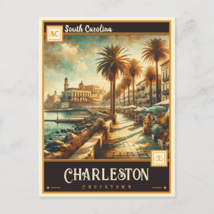 Charleston, South Carolina   Vintage Postcard