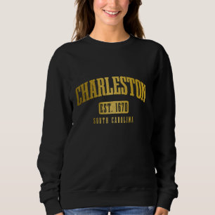 Charleston South Carolina Vintage Pride Souvenir Sweatshirt