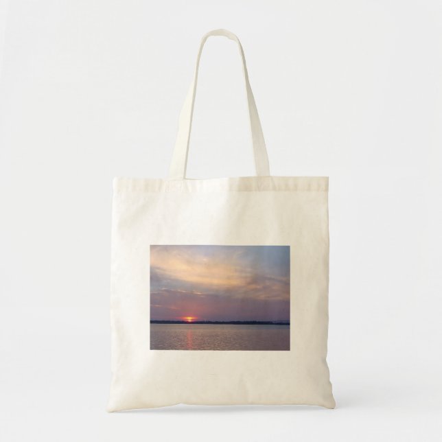Charleston Sunset - No Text Tote Bag (Front)