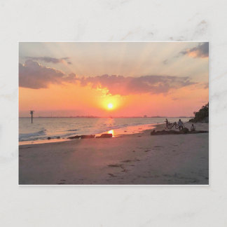 Charleston Sunset Postcard