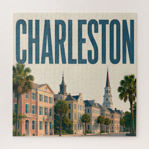 Charleston Travel Southern Elegance Jigsaw Puzzle