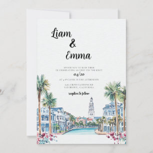 Charleston Wedding Destination Invitation