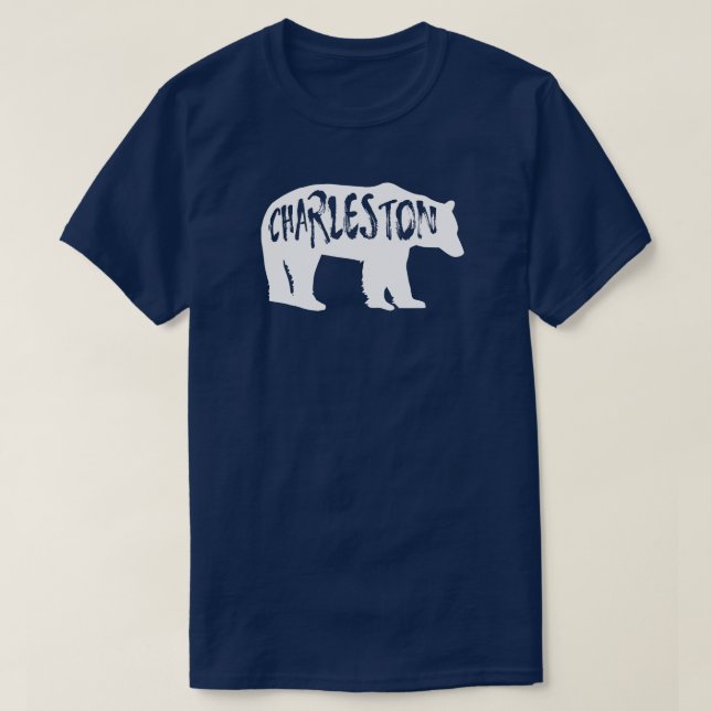 Charleston West Virginia Bear T-Shirt (Design Front)