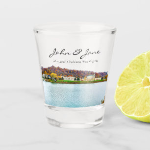 Charleston West Virginia Shot Glass