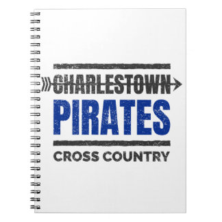 Charlestown Pirates Cross Country Mug Notebook