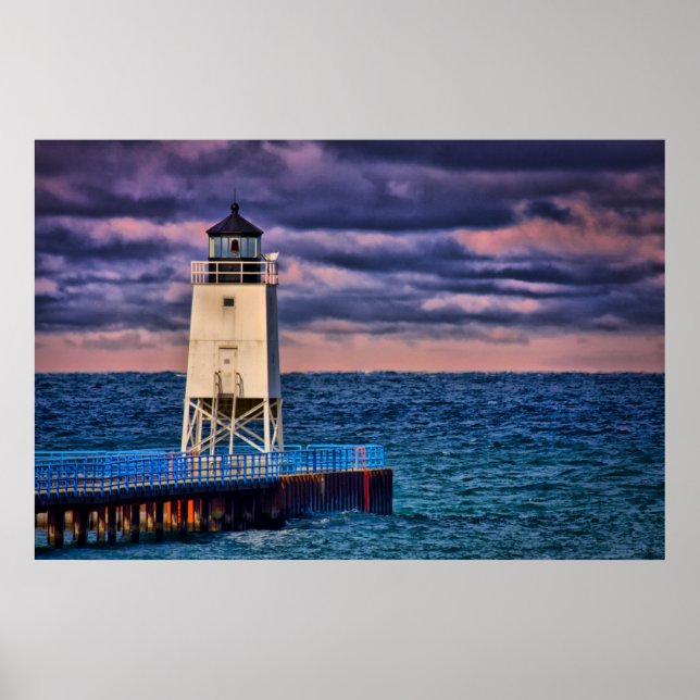 Charlevoix Light 0808 Poster (Front)