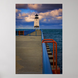 Charlevoix Light 0818 Poster