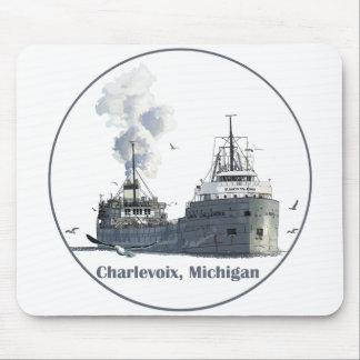 Charlevoix, Michigan Mouse Mat