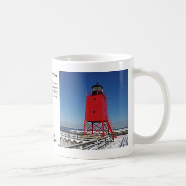 Charlevoix Pierhead Light mug (Right)