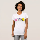 Charli periodic table name shirt (Front Full)