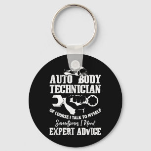 Charlian Minds - Auto Body Technician - Mens Uni A Key Ring