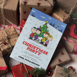 Charlie Brown and Friends Christmas Party Invitation<br><div class="desc">Invite all your family and friends to your Christmas Party this year with these super cute Peanuts invitations featuring the whole Peanuts gang! Personalise by adding all your party details!</div>