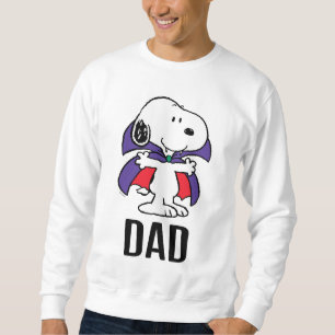 Charlie Brown and Gang Halloween Birthday Dad Sweatshirt