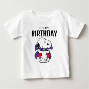 Charlie Brown and Gang Halloween Birthday Party Baby T-Shirt