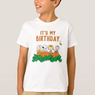 Charlie Brown and Gang Pumpkin T-Shirt