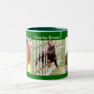 Charlie Brown Doberman Mug