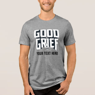 Charlie Brown "Good Grief" Rock Band Tee Graphic