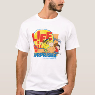 Charlie Brown & Lucy - Life is Full of Surprises T-Shirt