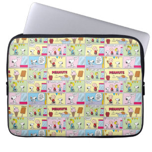 Charlie Brown, Snoopy & Sally   Ice Cream Laptop Sleeve