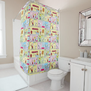 Charlie Brown, Snoopy & Sally   Ice Cream Shower Curtain