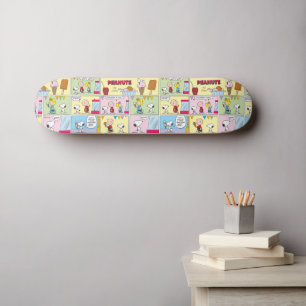 Charlie Brown, Snoopy & Sally   Ice Cream Skateboard